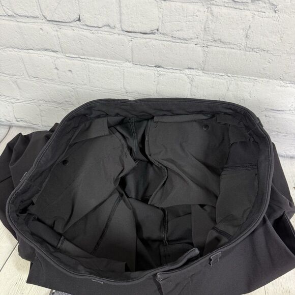 Lululemon ABC Commission Pant Slim Men Size 32x31 Black Stretch Chino Preppy - Picture 16 of 16